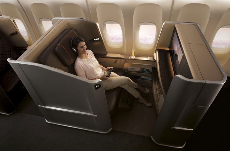 Singapore Airlines: Neue First Class in der B777-300ER