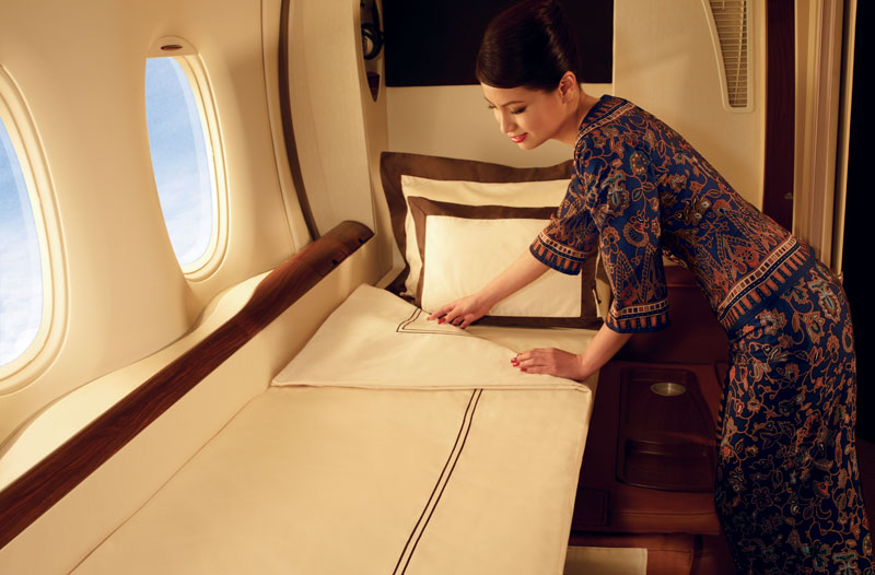 Singapore Airlines Suites im Airbus A380