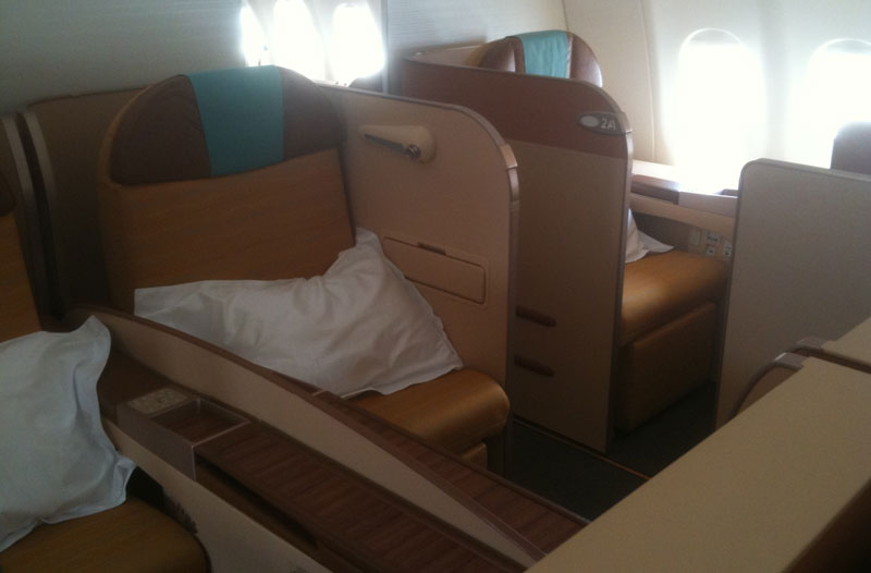 Oman Air First Class im A330