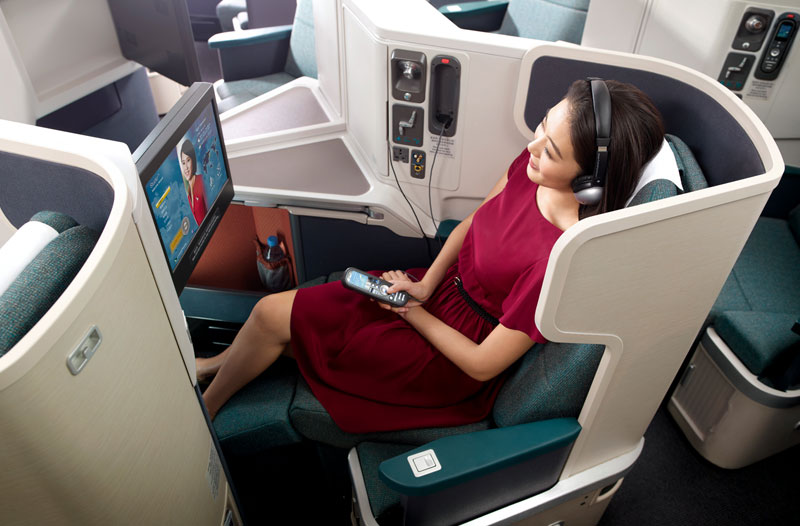 Cathay Pacific: Neue Business Class in der B777-300