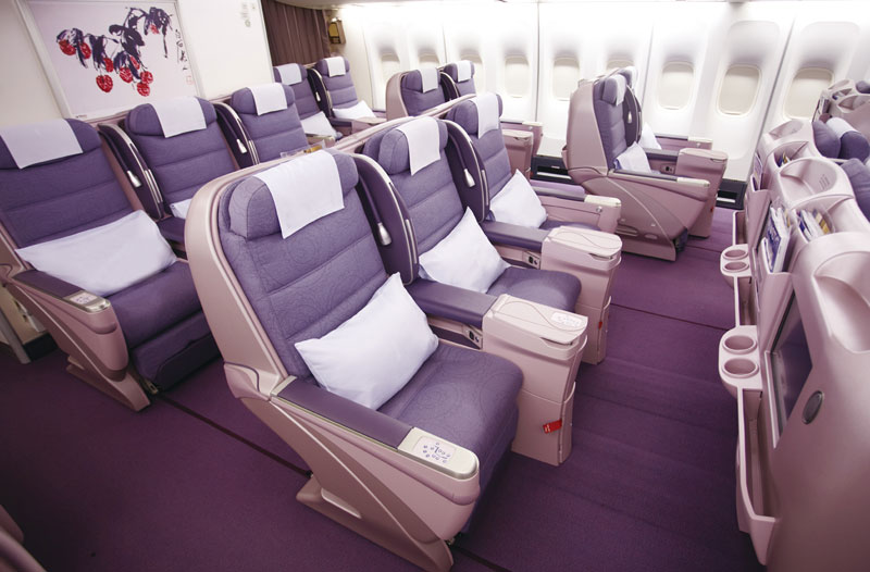 China Airlines: Business Class in der B747-400