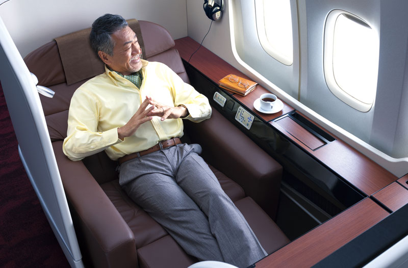 JAL Suite in der Boeing 777-300ER